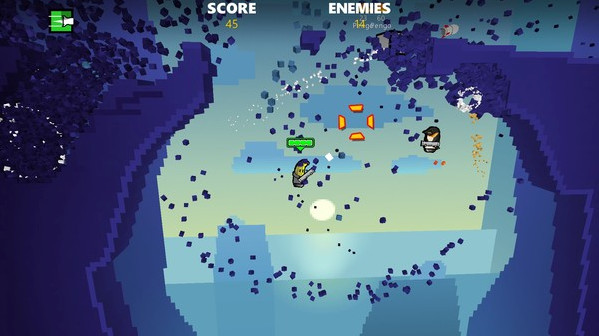 Игра Rocket Riot, скриншот