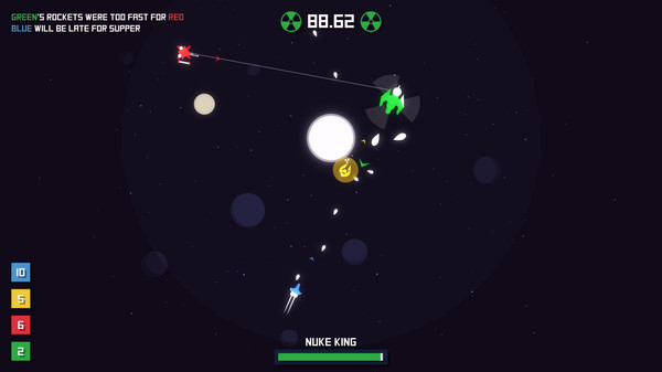 Игра Rocket Wars, скриншот