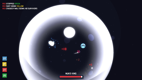Игра Rocket Wars, скриншот