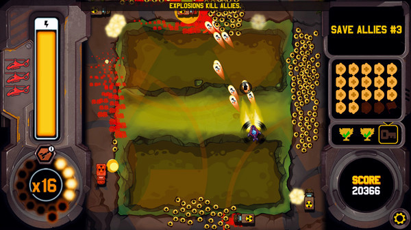 Игра Rocking Pilot, скриншот