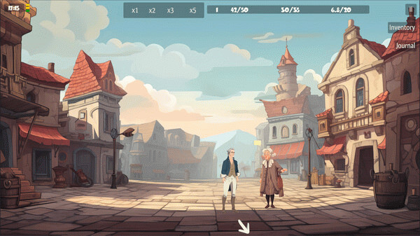 Игра Rockthesea, скриншот