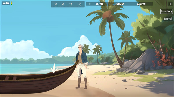 Игра Rockthesea, скриншот