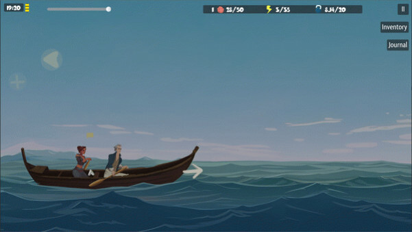 Игра Rockthesea, скриншот