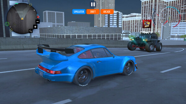 Игра ROD Multiplayer Car Driving, скриншот