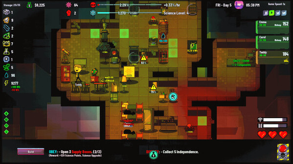 Игра Rogue AI Simulator, скриншот