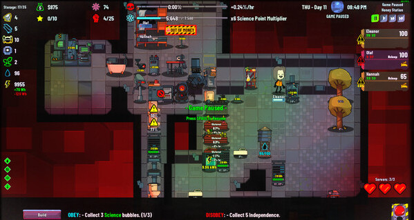 Игра Rogue AI Simulator, скриншот