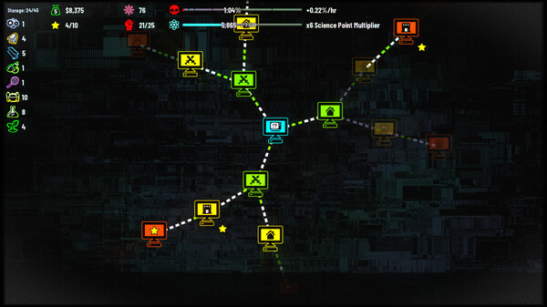 Игра Rogue AI Simulator, скриншот
