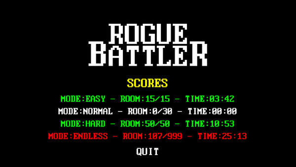 Игра Rogue Battler, скриншот