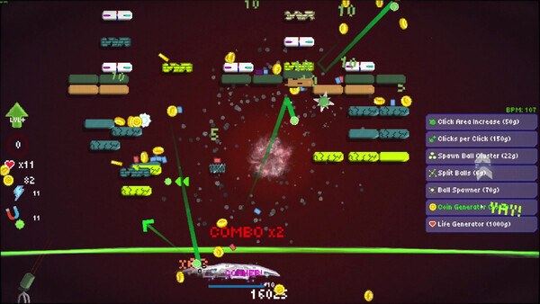Игра Rogue Bricks, скриншот