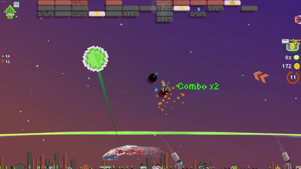 Игра Rogue Bricks, скриншот