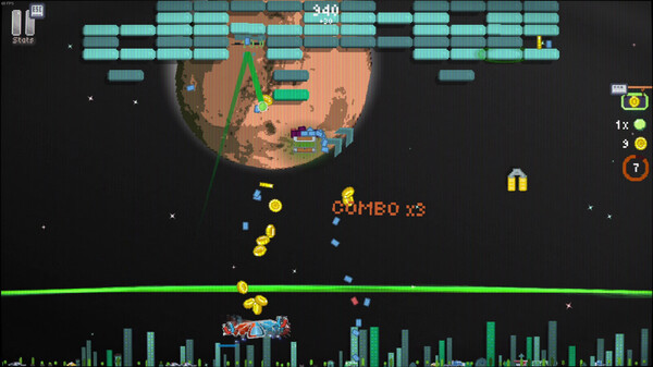 Игра Rogue Bricks, скриншот