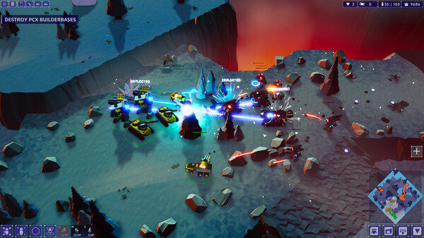 Игра Rogue Command, скриншот
