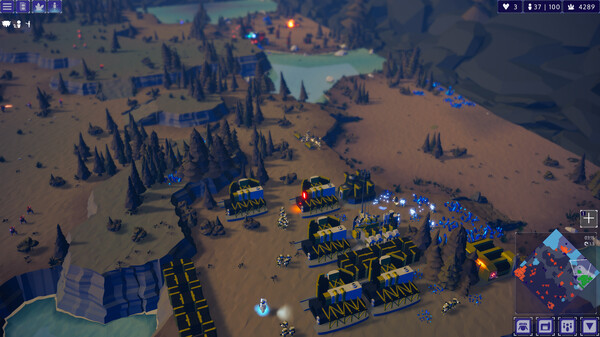 Игра Rogue Command, скриншот