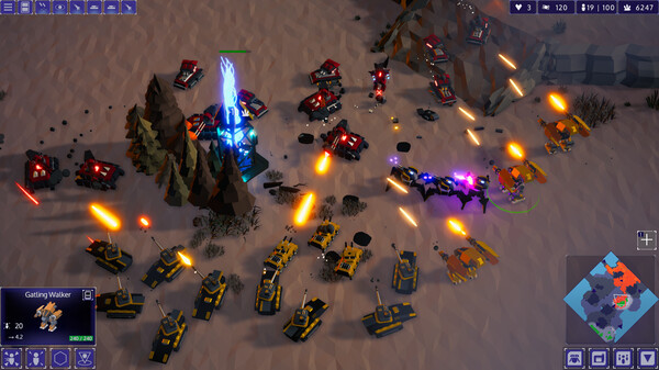 Игра Rogue Command, скриншот