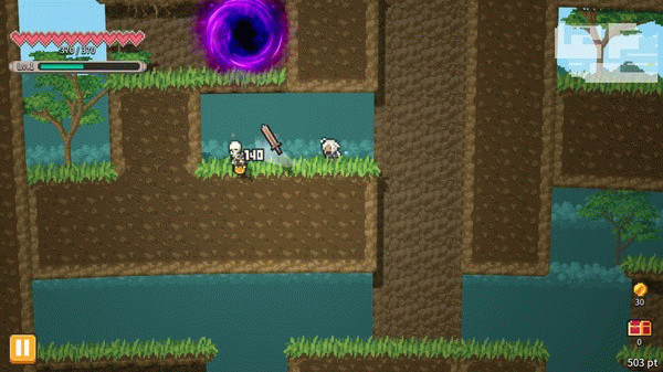 Игра Rogue Explorer, скриншот