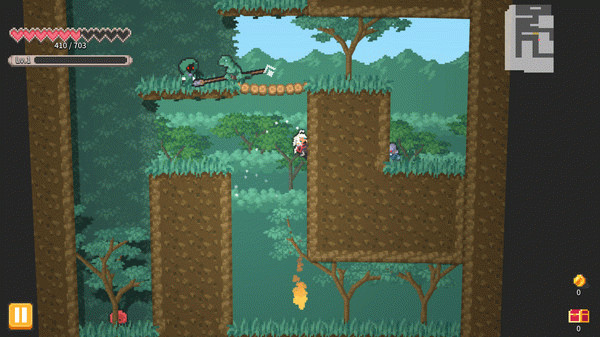 Игра Rogue Explorer, скриншот