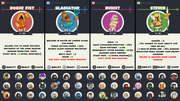 Игра Rogue Fist, скриншот