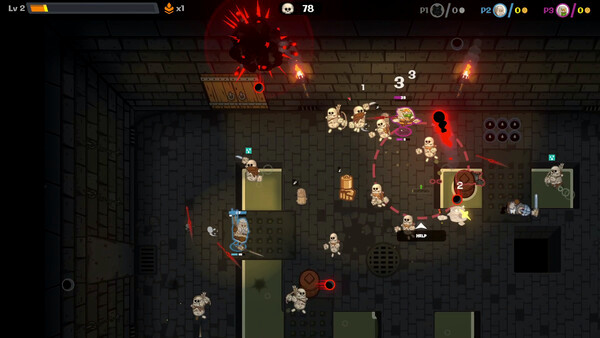 Игра Rogue Fist, скриншот