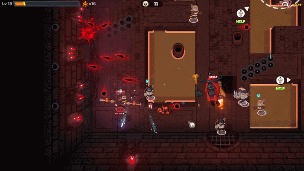 Игра Rogue Fist, скриншот