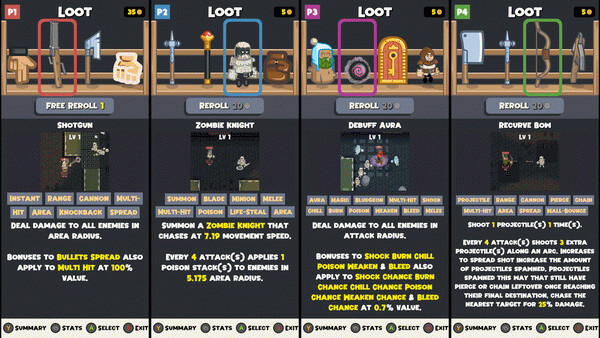 Игра Rogue Fist, скриншот