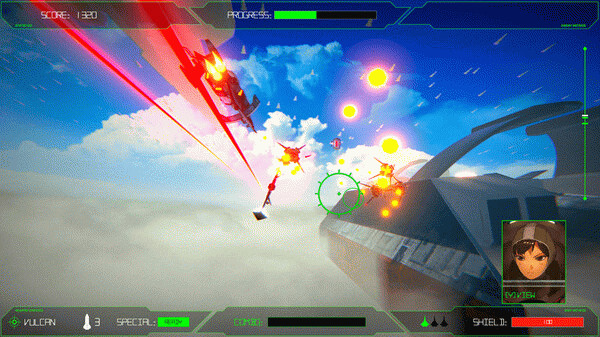 Игра ROGUE FLIGHT, скриншот