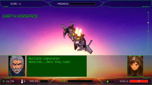 Игра ROGUE FLIGHT, скриншот