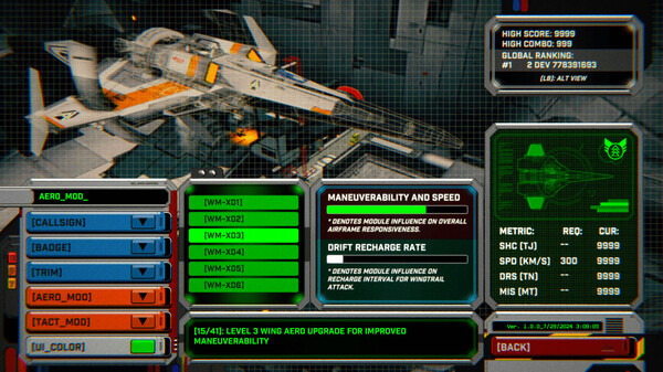 Игра ROGUE FLIGHT, скриншот