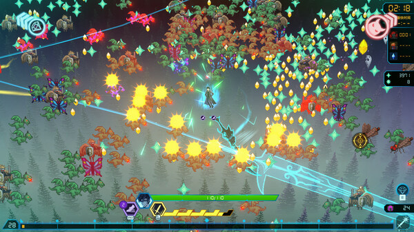 Игра Rogue Gladius Survivors, скриншот