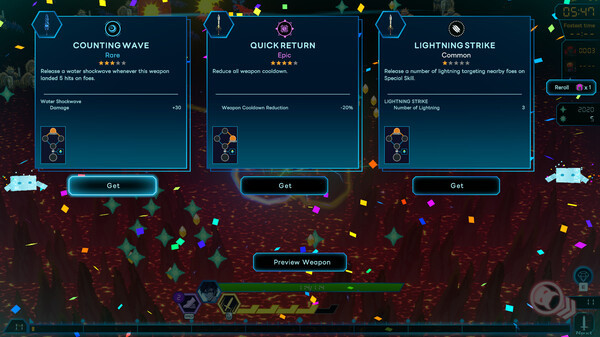 Игра Rogue Gladius Survivors, скриншот