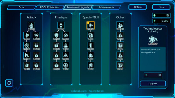Игра Rogue Gladius Survivors, скриншот