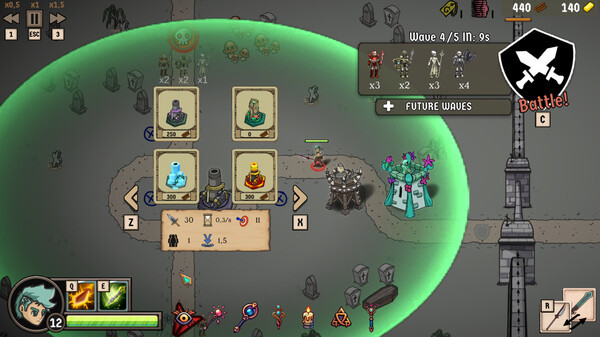 Игра Rogue Kingdoms, скриншот