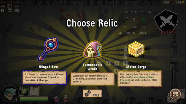 Игра Rogue Kingdoms, скриншот
