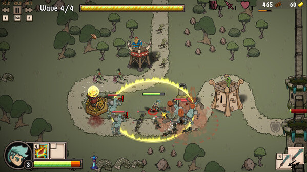 Игра Rogue Kingdoms, скриншот