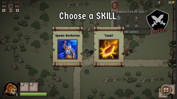 Игра Rogue Kingdoms, скриншот