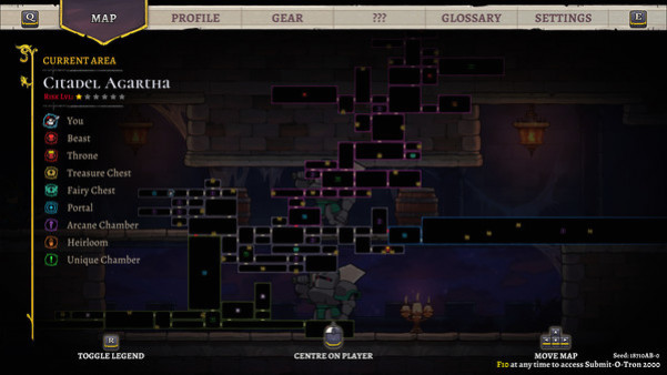 Игра Rogue Legacy 2, скриншот