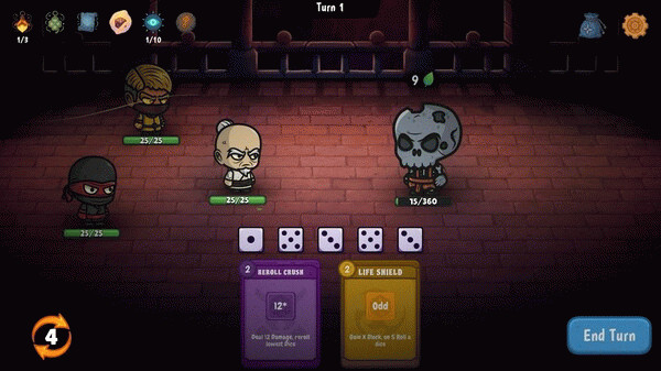 Игра Rogue Ninjas, скриншот