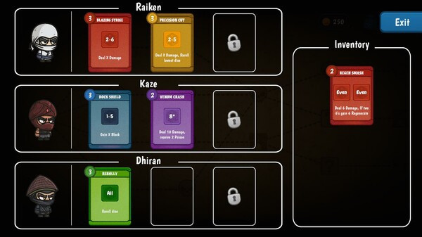 Игра Rogue Ninjas, скриншот