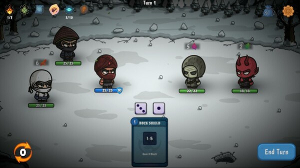 Игра Rogue Ninjas, скриншот