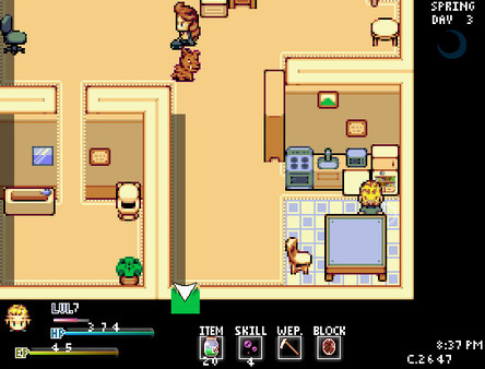 Игра Rogue Port - Blue Nightmare, скриншот
