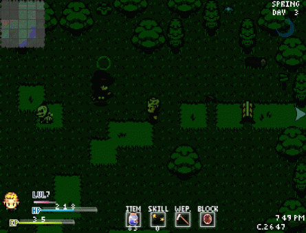 Игра Rogue Port - Blue Nightmare, скриншот