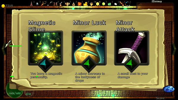 Игра Rogue Slime, скриншот