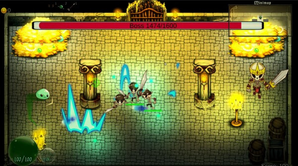 Игра Rogue Slime, скриншот