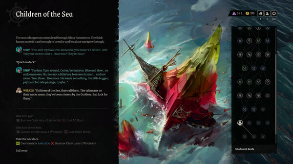 Игра Rogue Waters, скриншот