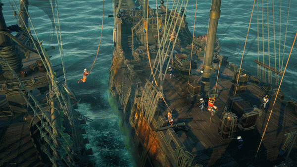 Игра Rogue Waters, скриншот