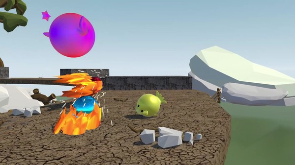 Игра Roll a Ball With Your Friends, скриншот