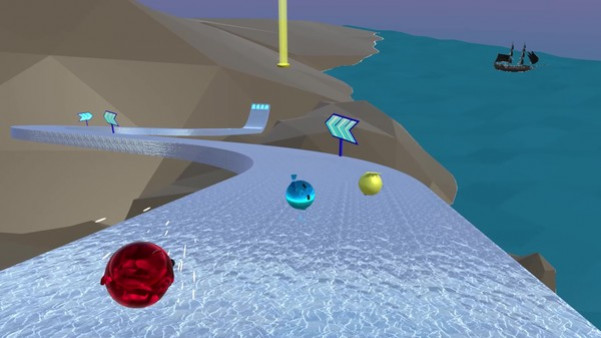 Игра Roll a Ball With Your Friends, скриншот