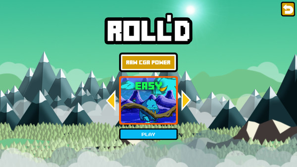 Игра Roll'd, скриншот