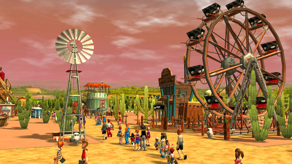 Игра RollerCoaster Tycoon 3: Complete Edition, скриншот