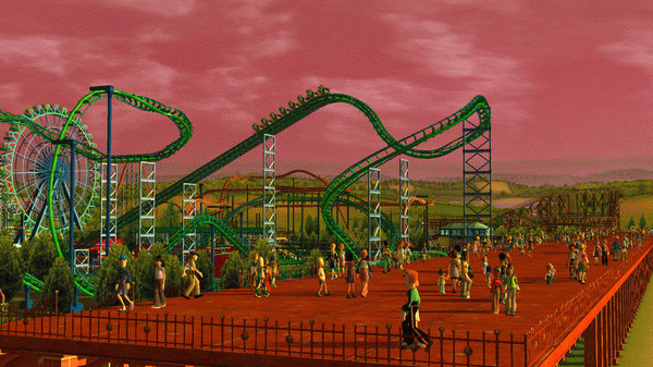 Игра RollerCoaster Tycoon 3: Complete Edition, скриншот