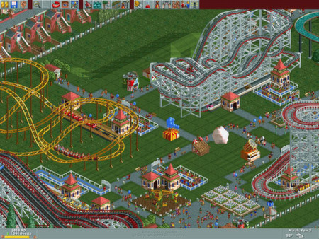 Игра RollerCoaster Tycoon: Deluxe, скриншот